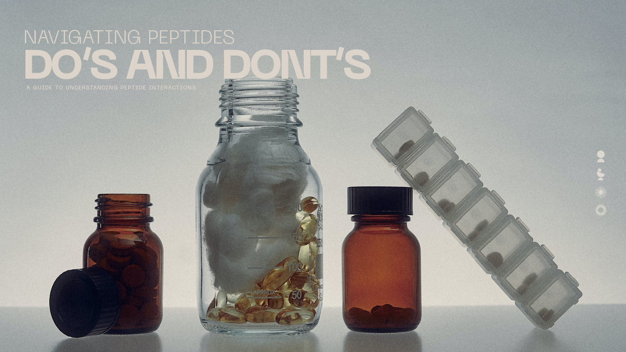 Navigating Peptides: Do’s and Don’ts for Mixing
