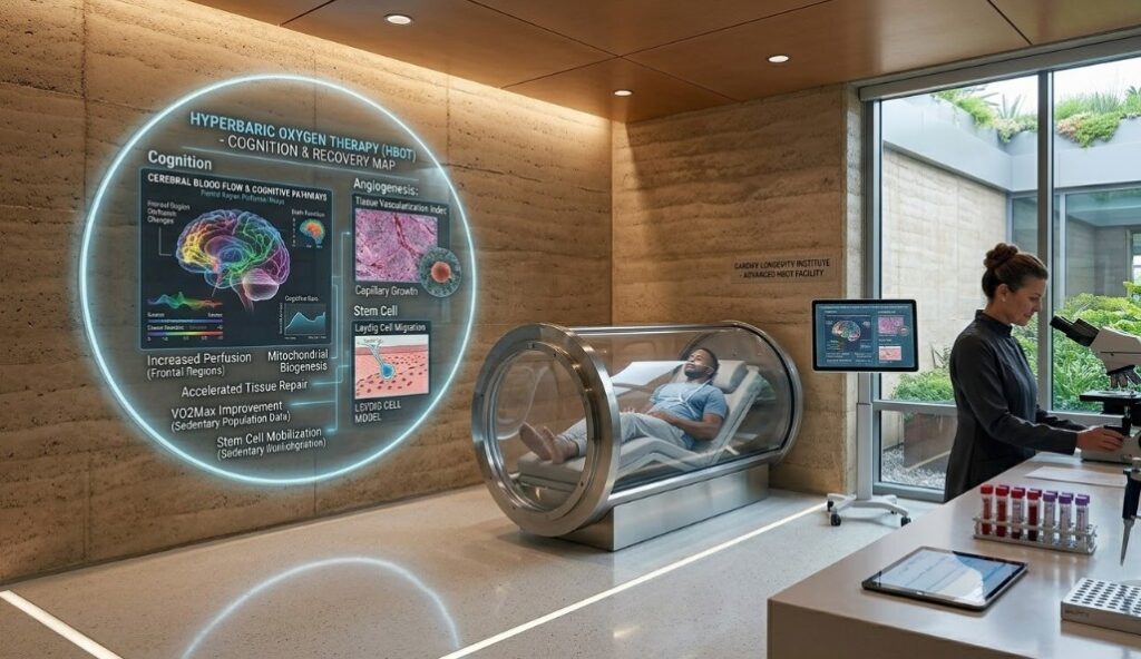 Hyperbaric Oxygen Therapy at LIVV Cardiff - Cognition, Recovery, and Aging