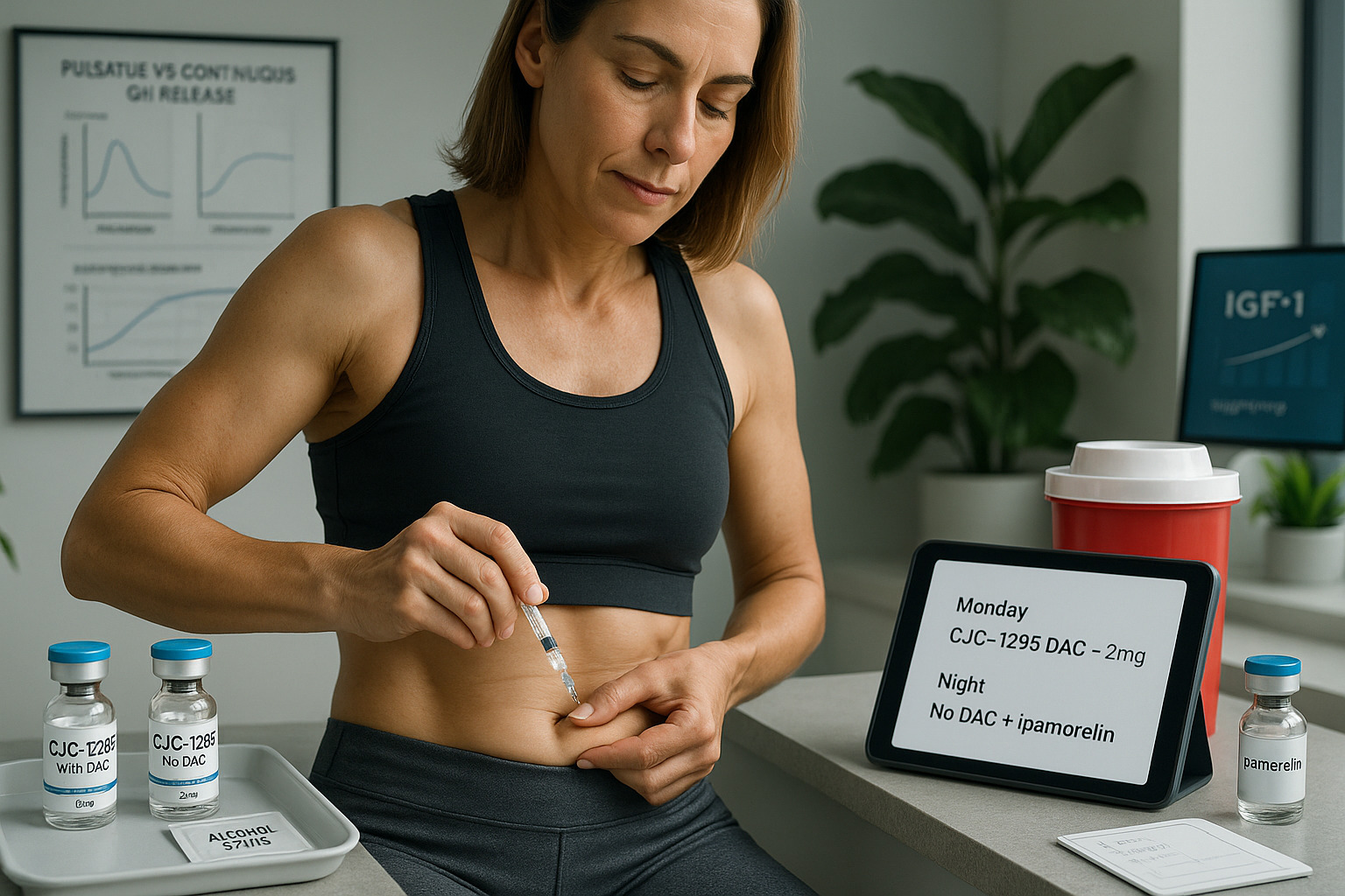 CJC-1295 DAC vs. No DAC: Which Growth Hormone Peptide Is Right for You?