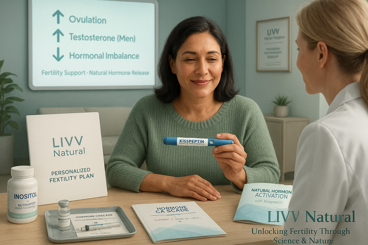 Kisspeptin Peptide for Fertility and Natural Hormone Balance