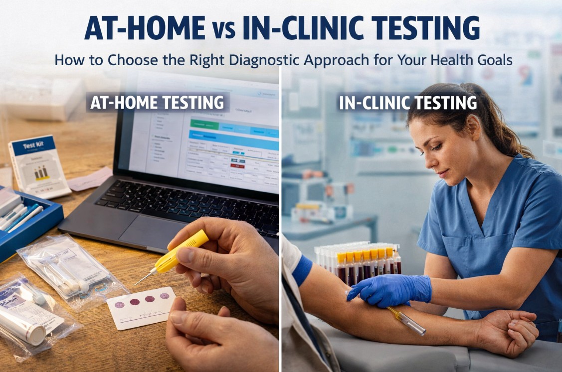 At-Home vs In-Clinic Testing: How to Choose the Right Diagnostic Approach for Your Health Goals