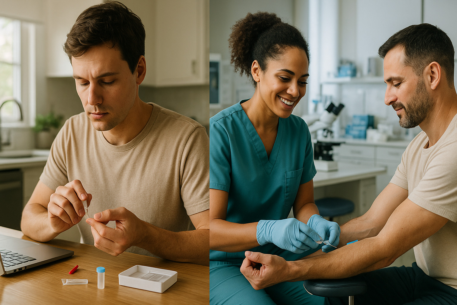 At-Home vs. In-Clinic Testing: Pros and Cons for Managing Your Health