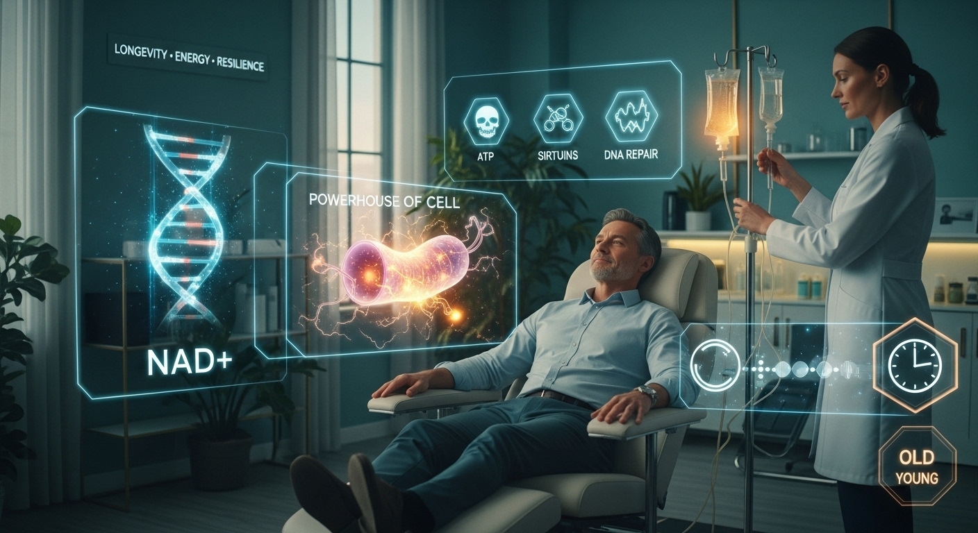NAD+ IV Therapy - The Ultimate Anti-Aging Elixir or Overhyped