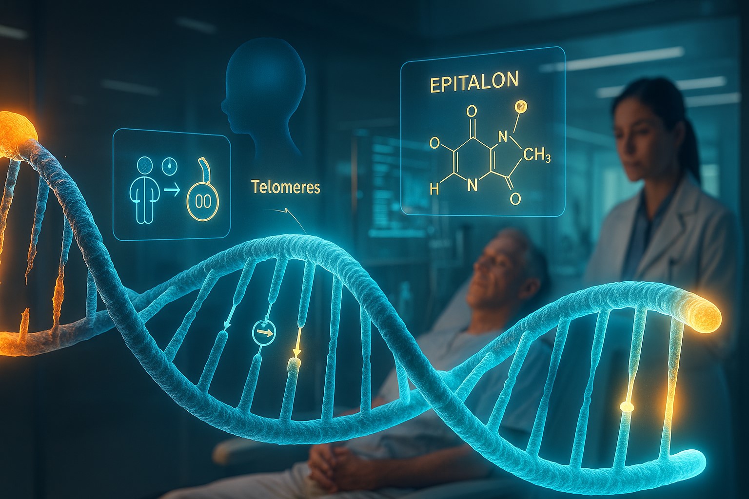 Telomeres and Aging: Can Peptides Like Epitalon Slow the Clock?