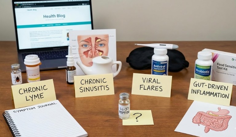 LL-37 and chronic infections