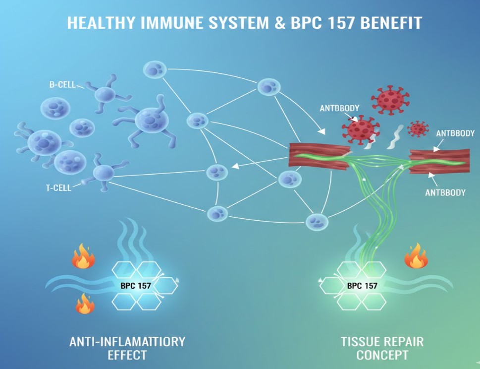 How BPC 157 supports the immune system